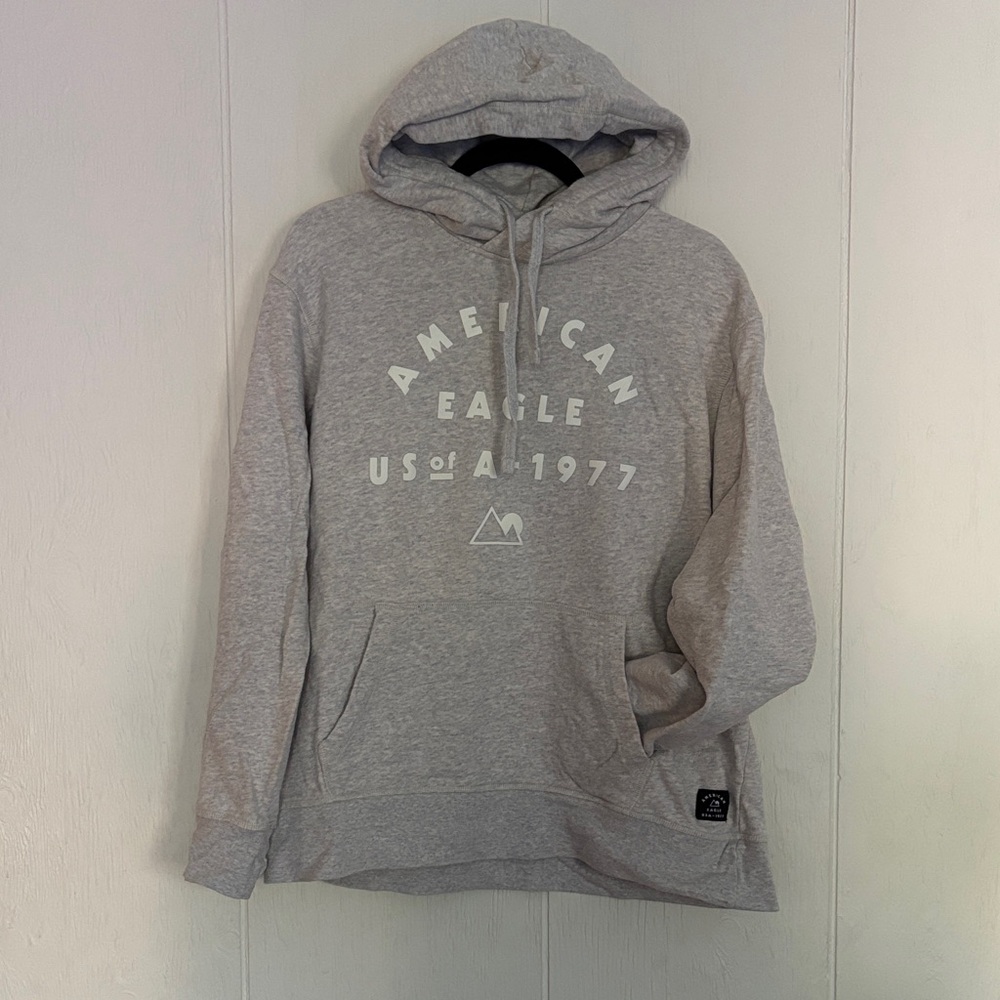 American Eagle Outfitters Heather Gray Hoodie
